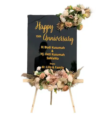 Papan Bunga Akrilik Mojongapit